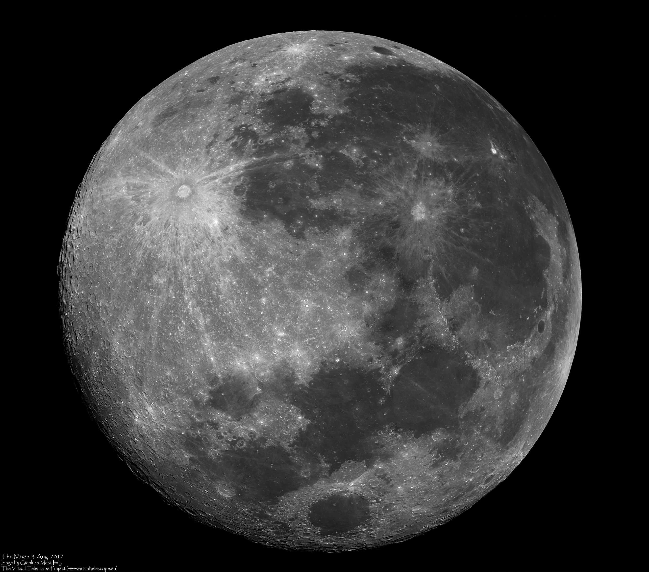 The Full Moon The Virtual Telescope Project 2.0