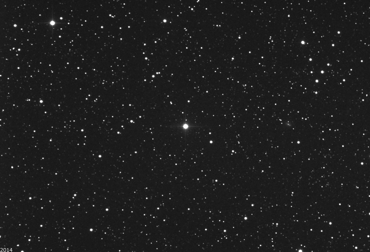 The Barnard's Star imaged via the Virtual Telescope Project in 2014, 2016 and 2019.