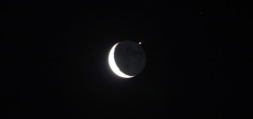Jupiter and the Moon: the occultation ends