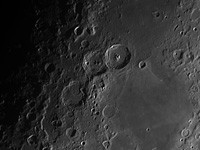 The Moon: Teophilus, Catharina e Cyrillus