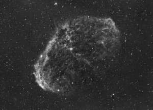 NGC 6888 ripresa mediante il Virtual Telescope