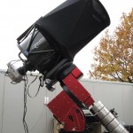 The Planevawe 17″-f/6.8 (432/2939 mm) Corrected Dall-Kirkham Astrograph telescope.