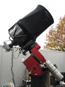 The Planevawe 17″-f/6.8 (432/2939 mm) Corrected Dall-Kirkham Astrograph telescope.