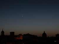 VVenus and Mercury above Rome