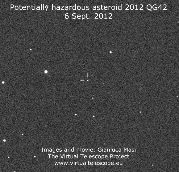 Rubriek Delegeren Moederland Asteroid Live - The Virtual Telescope Project 2.0