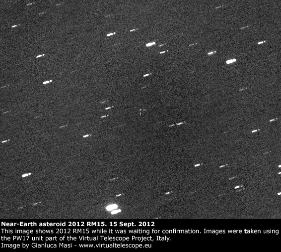 Near-Earth Asteroid 2012 RM15