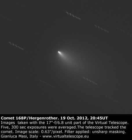 Comet 168P - 19 Oct. 2012