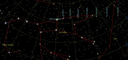 Comet C/2012 K5 (Linear): finding chart