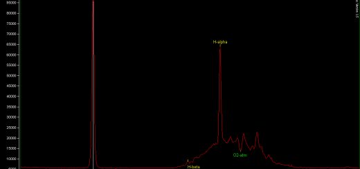 Nova Cephei 2013: a low res spectrum