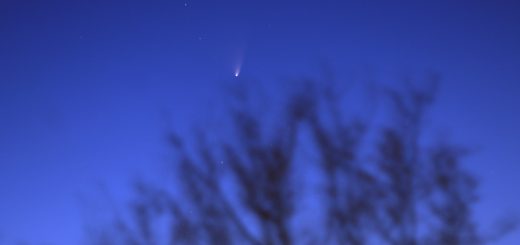 Comet Pan-STARRS imaged on 21 Mar. 2013