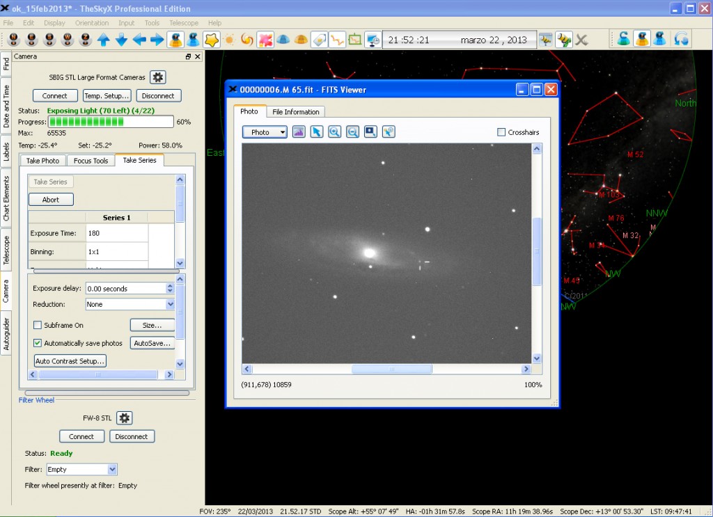 Supernova SN 2013am in M65
