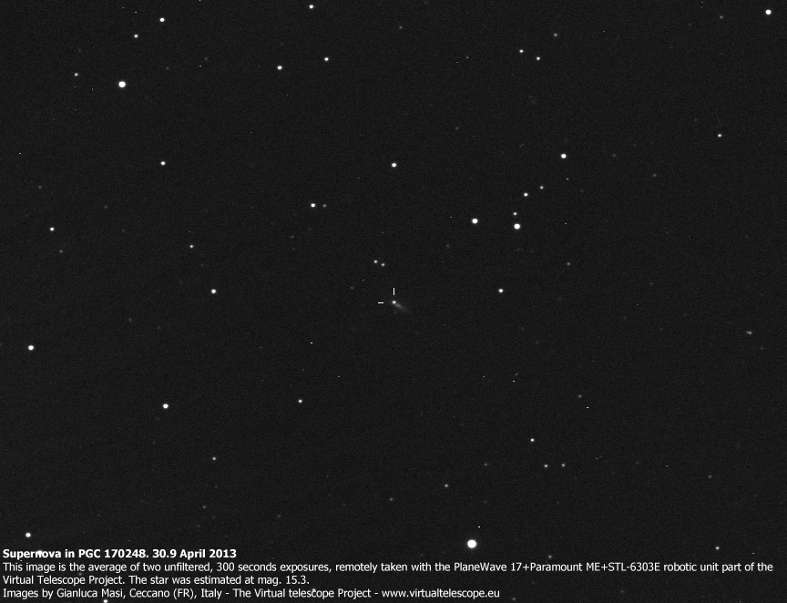 Supernova in PGC 170248 – 30 Apr. 2013