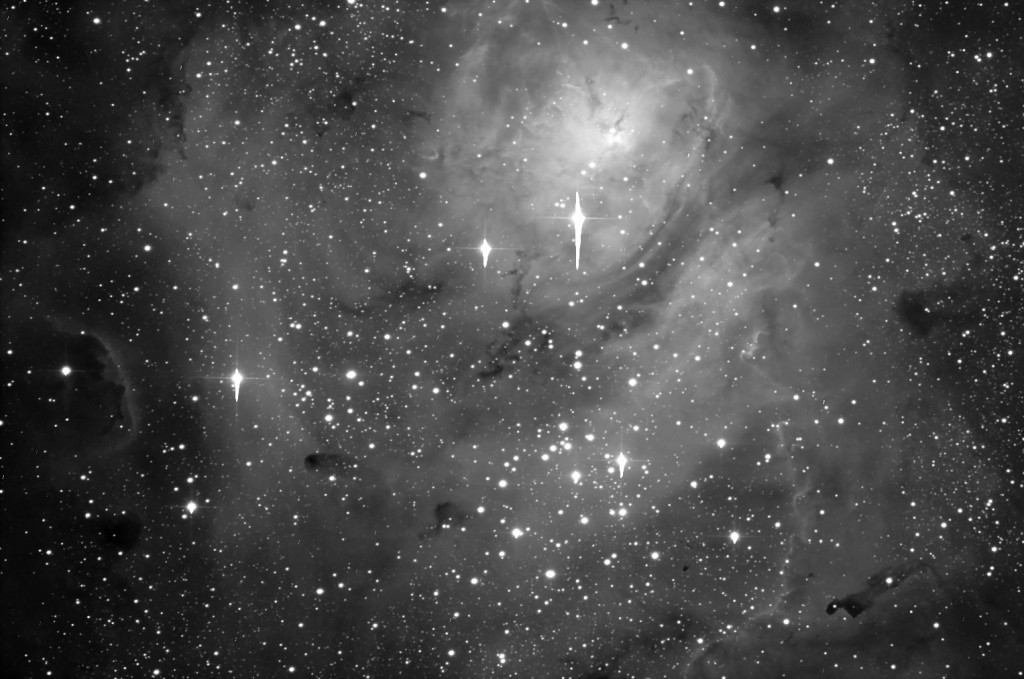 Messier 8, the "Lagoon Nebula"