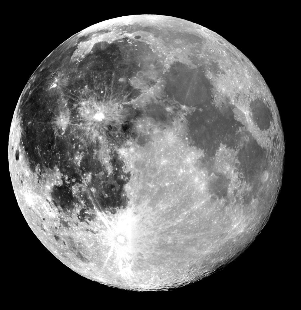 La "superluna" del 23 giugno 2013 ripresa dal Virtual Telescope