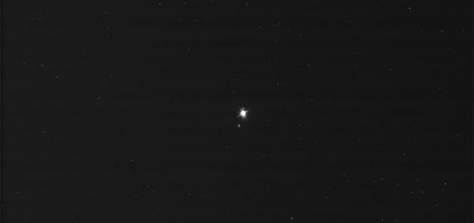 The Earth and the Moon imaged by Cassini probe from Saturn, 19 July 2013