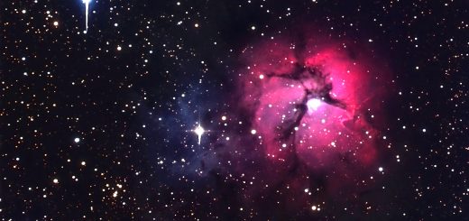 Messier 20, the "Trifid" nebula