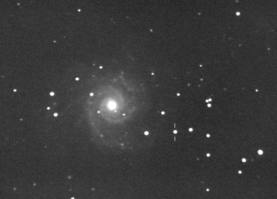 Supernova SN 2002ap (3 Feb. 2002)