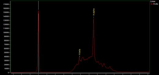 Spectrum of Nova Del 2013: 22 Aug. 2013