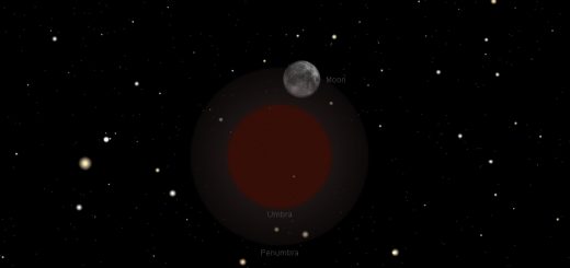 Penumbra Lunar Eclipse: 18 Oct. 2013, 23:51 UT - maximum of the eclipse