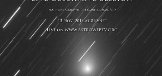 C/2013 R1 Lovejoy: live event