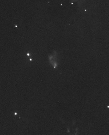 The McNeil Nebula and V1647 Ori on 17 Mar. 2012