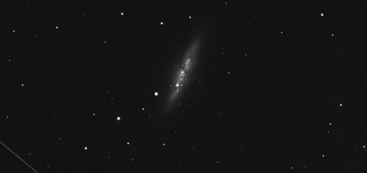 Supernova SN 2014J in M82: 27 Jan. 2014