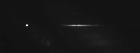 Supernova SN 2014J in Messier 82: spectrum (27 Jan. 2014)