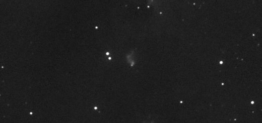 The McNeil Nebula and V1647 Ori on 28 Jan. 2014