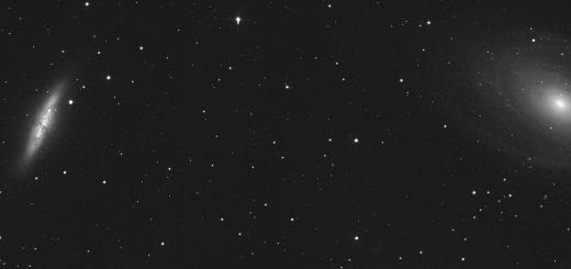 Messier 81 and Messier 82, the latter hosting supernova SN 2014J