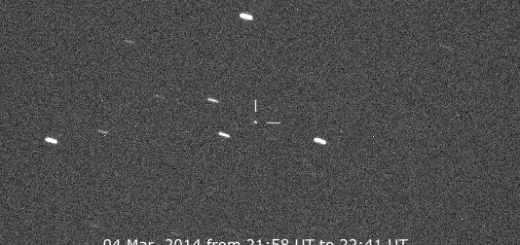 Near-Earth Asteroid 2014 DX110: a movie (4 Mar. 2014)