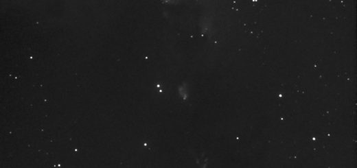The McNeil Nebula and V1647 Ori on 23 Feb. 2014