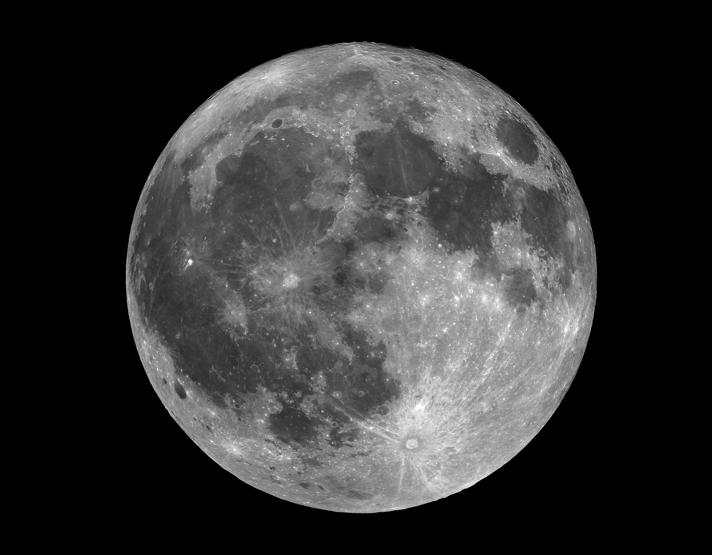 March 2014, Full Moon: an image - The Virtual Telescope Project 2.0
