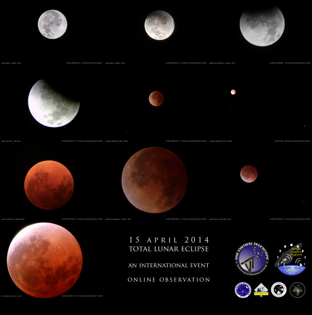 15 Apr. 2014 Total Lunar Eclipse: a souvenir image