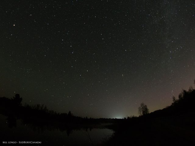 Camelopardalids - image by Bill Longo, Sudbury, Canada