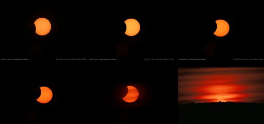 29 Apr. 2014 Solar Eclipse: a souvenir image
