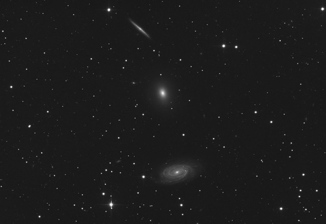 NGC 5985, NGC 5982 and  NGC 5981: a galaxy trio