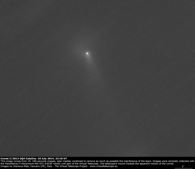 C/2013 UQ4 Catalina: 18 July 2014