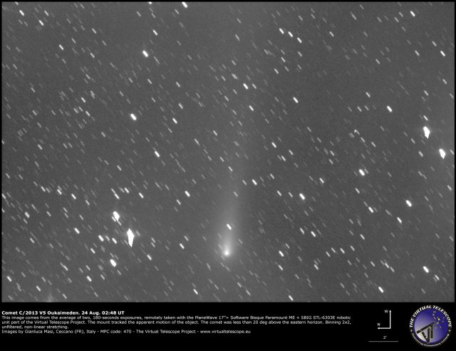 comet C/2013 V5 Oukaimeden: 24 Aug. 2014