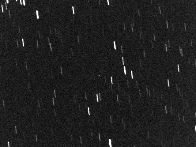 Near-Earth asteroid 2014 SC324: min vs max brightness (25 Oct. 2014)