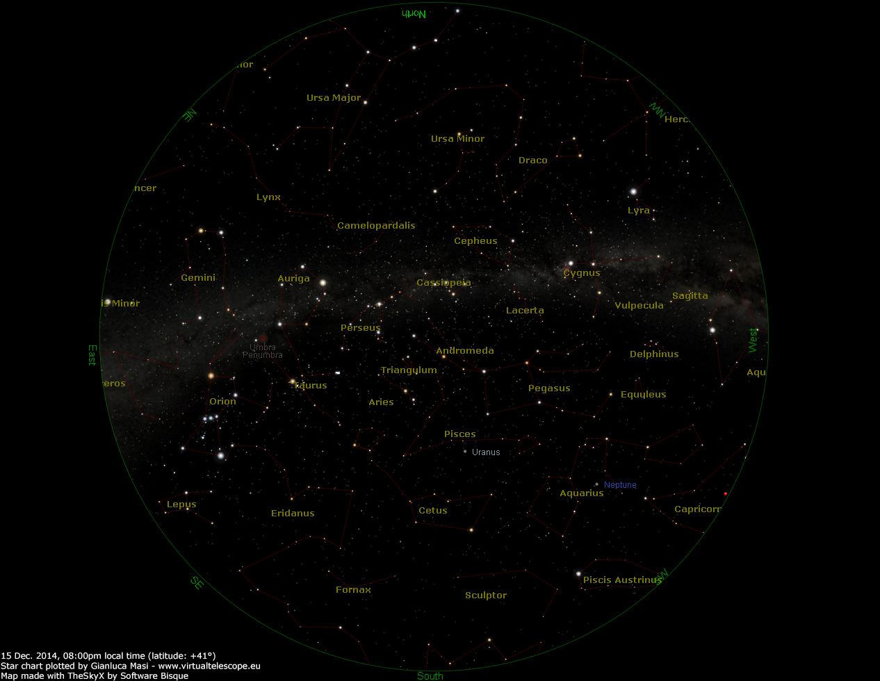 Local Star Chart