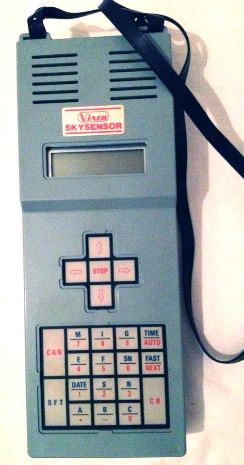 The Vixen Skysensor microcomputer (1984) of the author