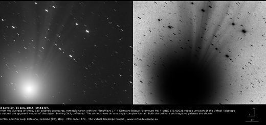 Comet C/2014 Q2 Lovejoy: 11 Jan. 2015