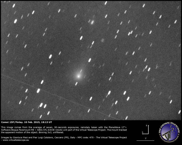 Comet 15P/Finlay: 10 Feb. 2015