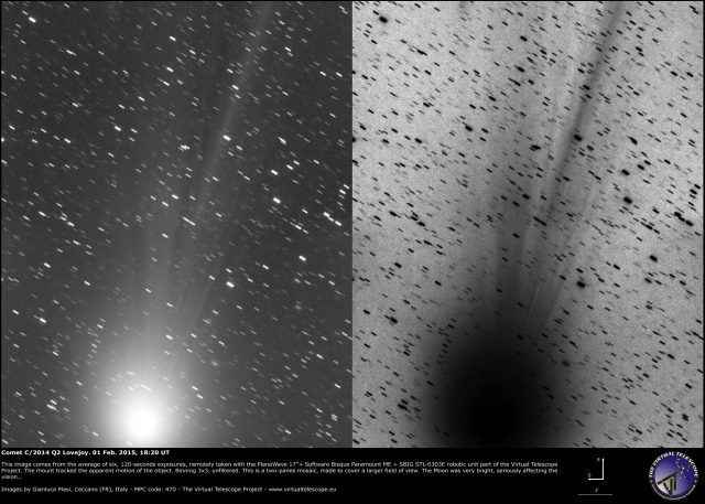 Comet C/2014 Q2 Lovejoy: 01 Feb. 2015
