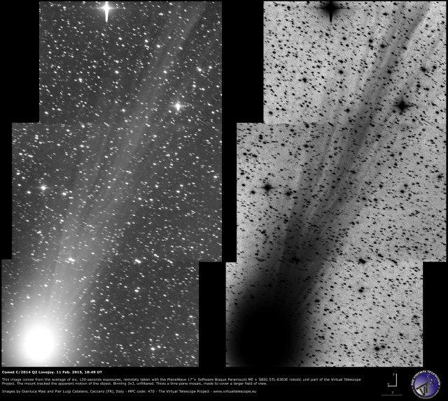 Comet C/2014 Q2 Lovejoy: 11 Feb. 2015