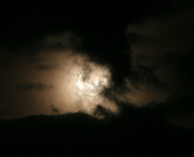 Eclissi Parziale di Sole del 4 gennaio 2011