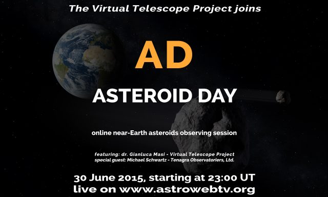 Live event for "Asteroid Day": poster