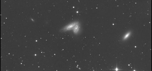 NGC 4567, NGC 4568 and NGC 4564: an image (10 May 2015)