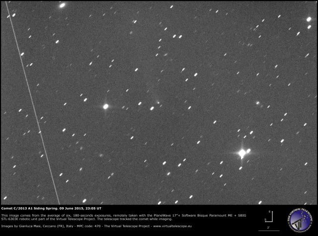 Comet C/2013 A1 Siding Spring: 09 June 2015