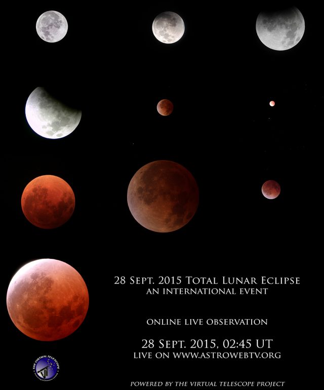 28 September 2015 Total Lunar Eclipse: poster